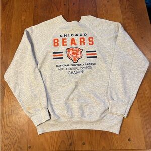 Tultex Vintage Chicago Bears NFL Crewneck Sweatshirt Made In USA Size Large 90